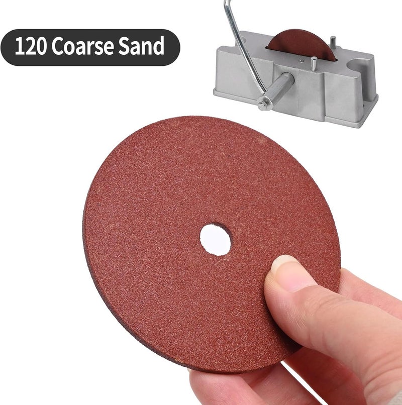 UOIENRT 66785 Hand Cranked Filter Manual Piston Ring Filer Grinder Comes with 120 Grit Grinding Wheel - Image 3